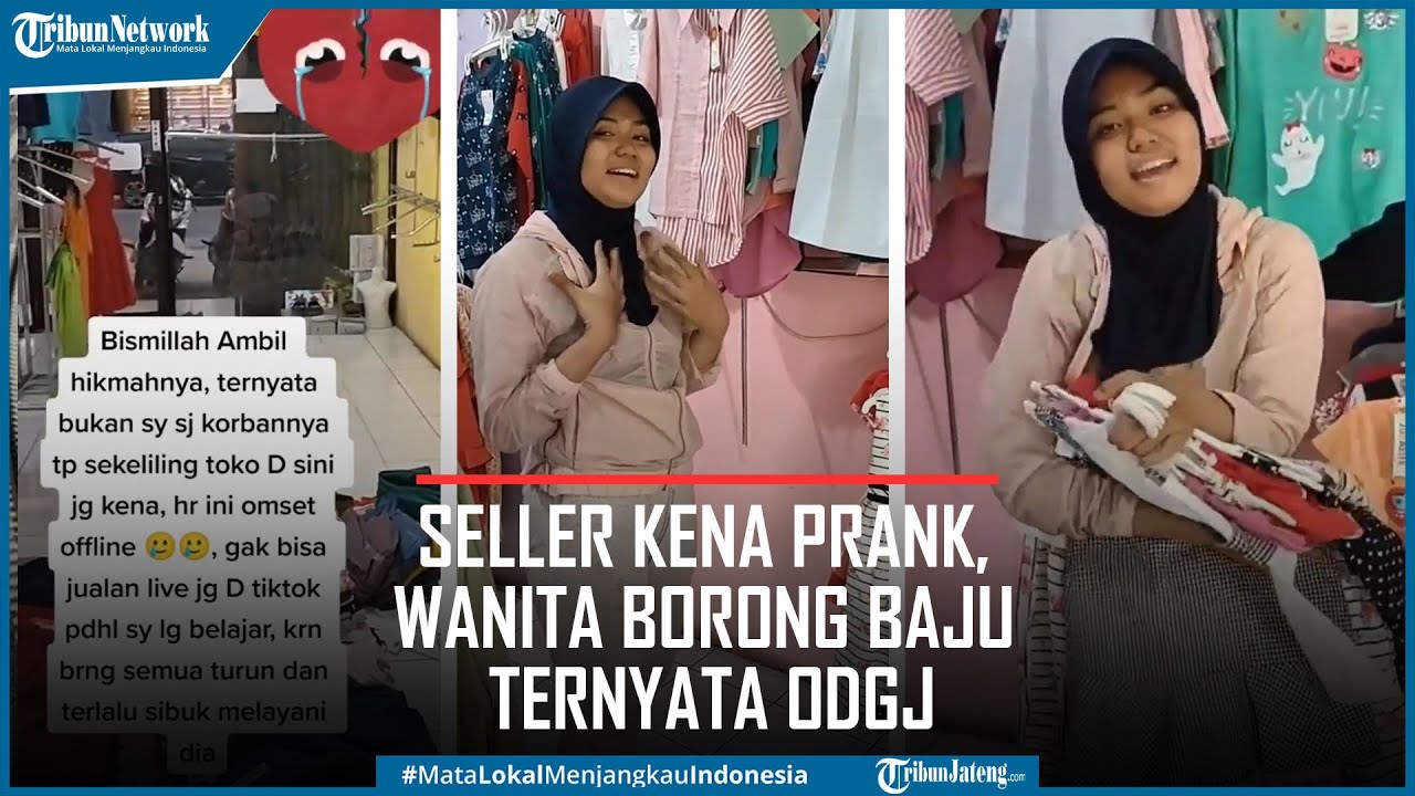 Seller Kena Prank, Wanita Borong Baju Hampir 1 Toko Ternyata Baru 2 Hari Keluar RSJ