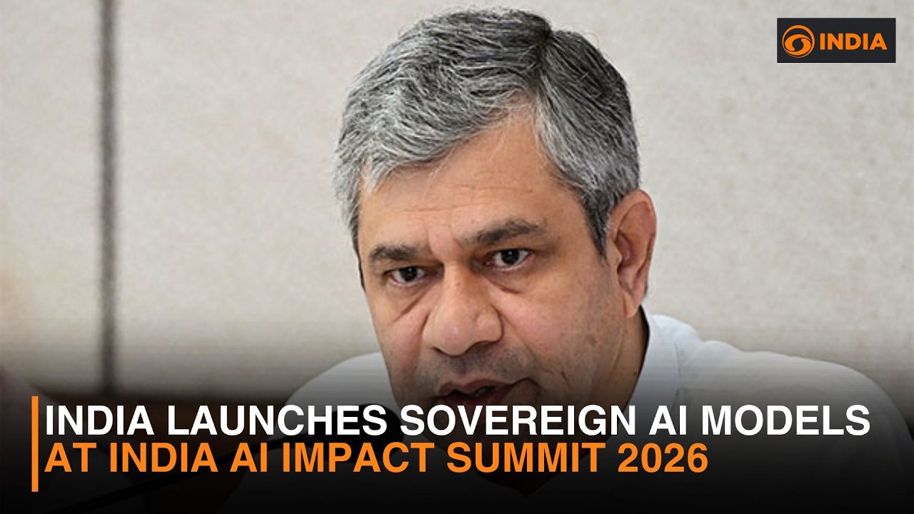 India launches sovereign AI models at India AI Impact Summit 2026 & more | DD India Newshour | 2 PM