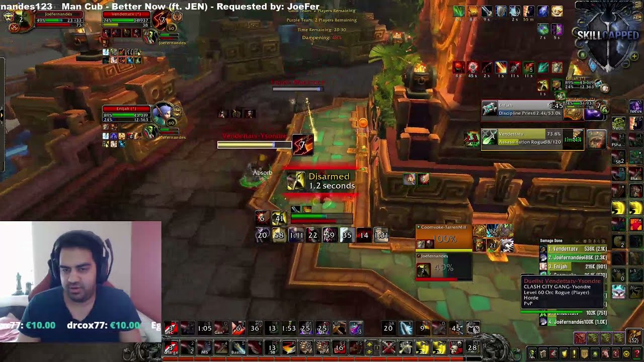 Joe Fernandes 2s Shadowlands Rage / Salt