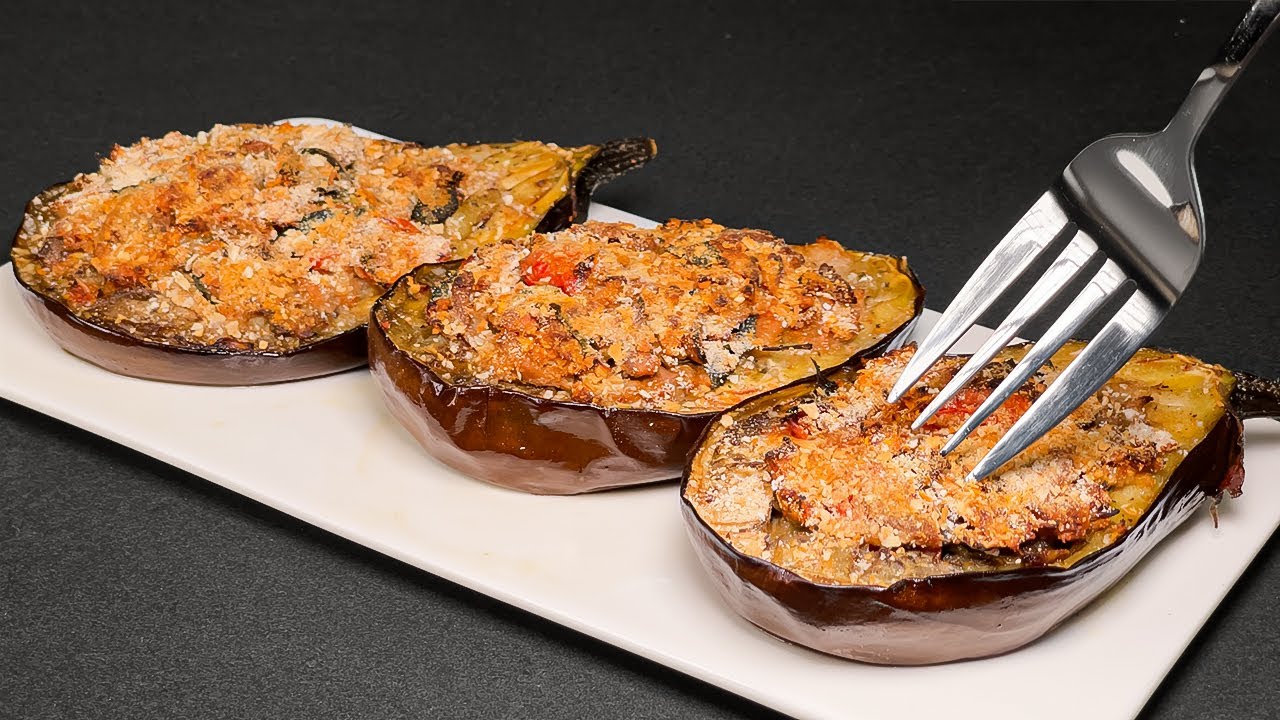 I want to eat these delicious eggplants everyday! Easy, quick and cheap recipes!