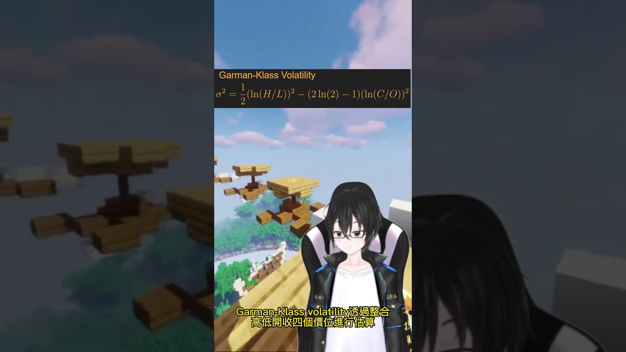 理財知識 甚麼是Garman-Klass volatility?🤑 #知識型vtuber #毒撚Vtuber #毒撚知識型VTuber #香港vtuber #毒撚賺錢台 #知識型VTuber毒撚
