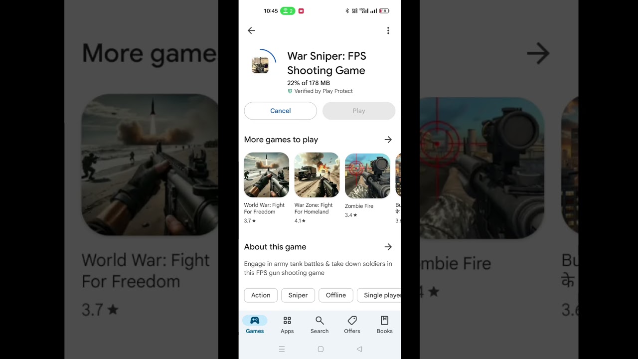 New Game Download Free War Sniper: FPS Shooting Game