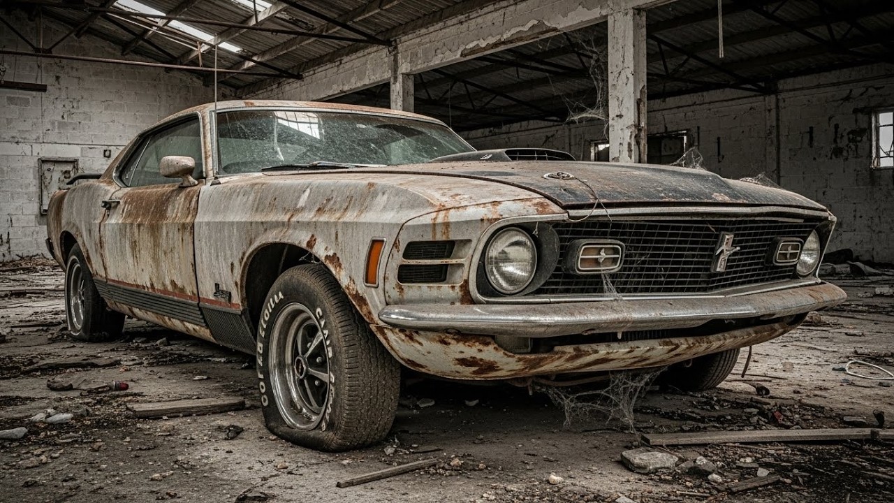 ASMR Car Restoration! 1970 Ford Mustang Full Restoration