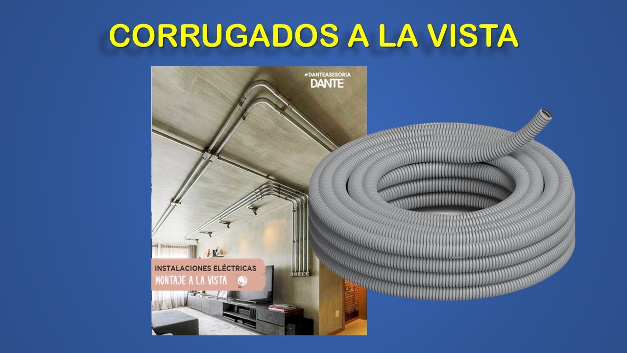 corrugados a la vista
