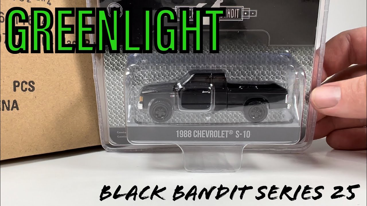 Greenlight Black Bandit Series 25 Unboxing