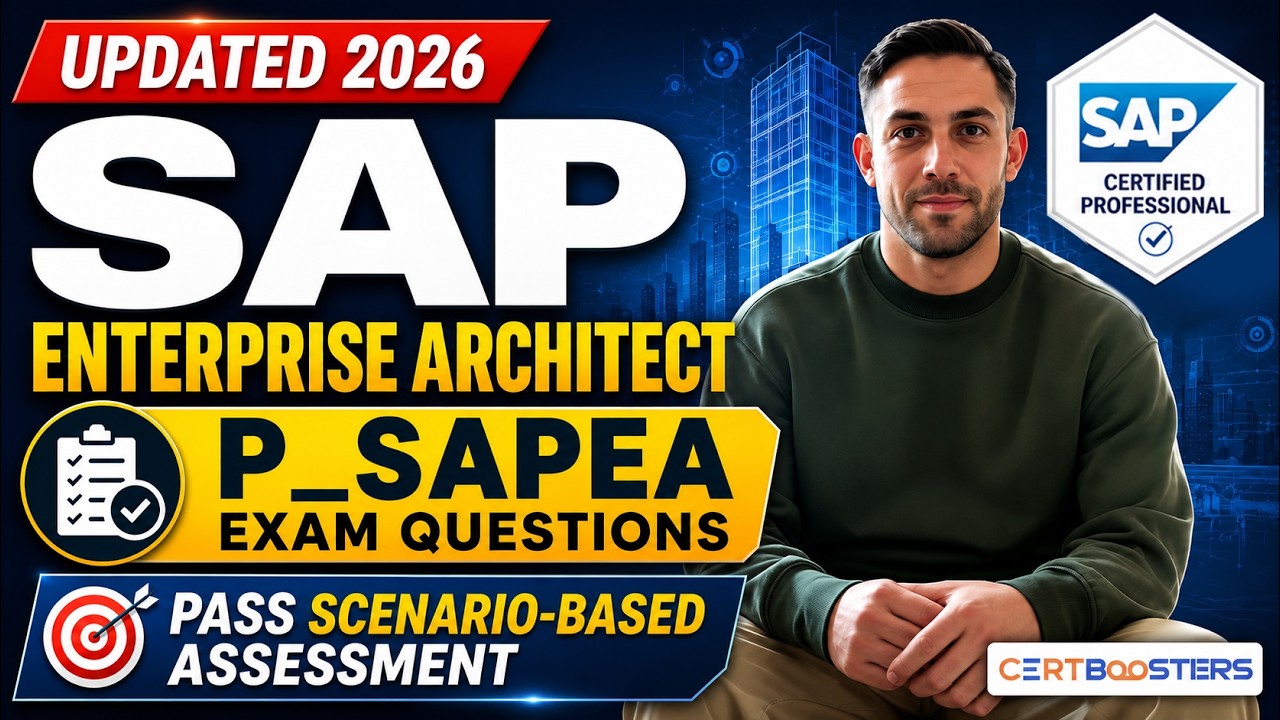 SAP P_SAPEA Exam 2026: Updated Exam Questions & Scenario-Based Assessment Prep