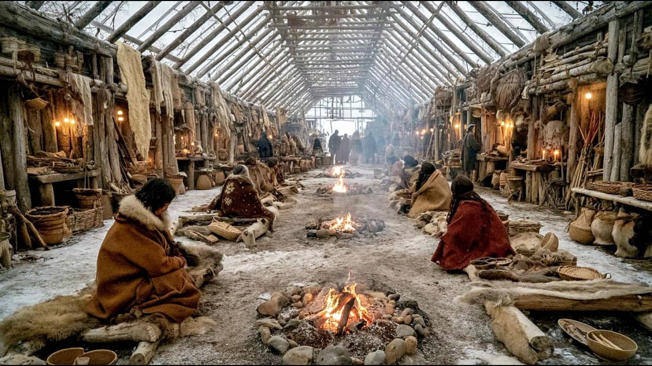 The Longhouse: Genius Native Natural Winter Heating System Explained