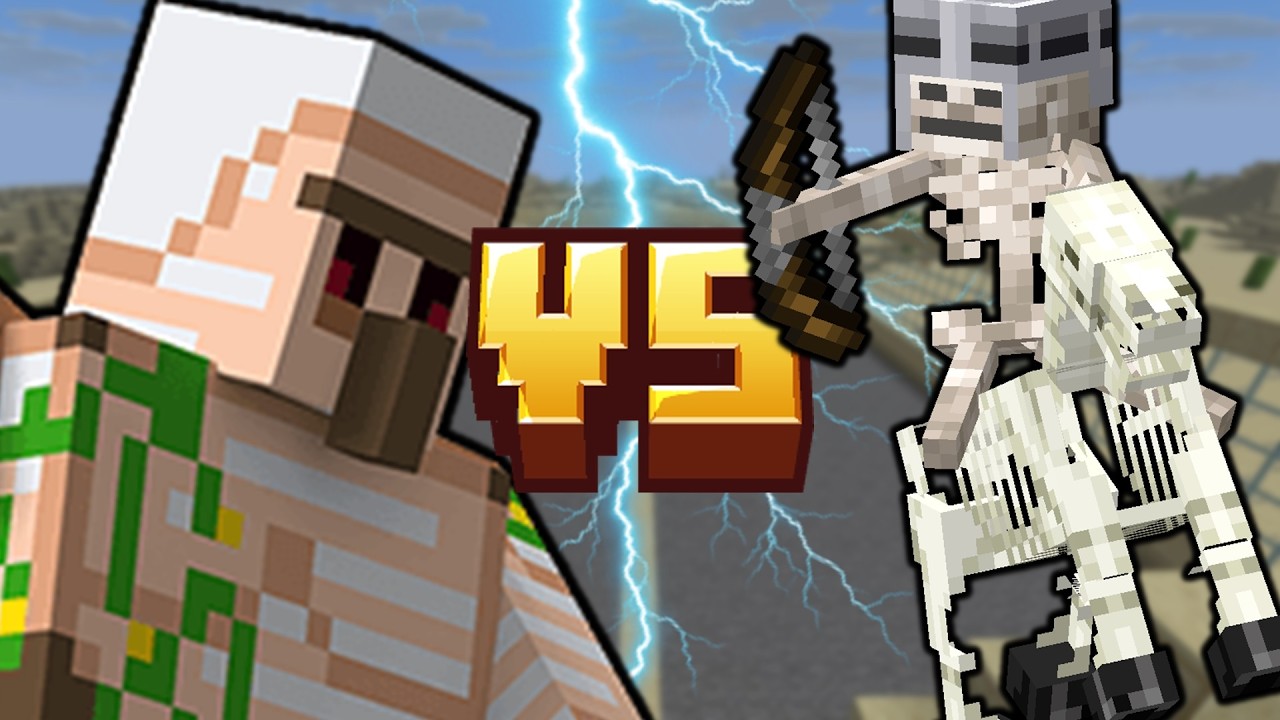 Minecraft: Szörnycsaták | Iron Golem vs Csontváz Lovas [43. rész]