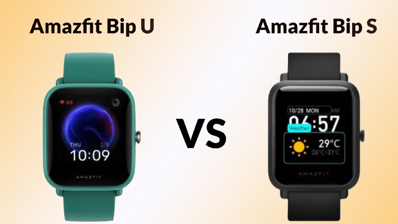 AMAZFIT BiP U vs AMAZFIT BiP S - COMPARISON - Which One Should You BUY?? 🔥