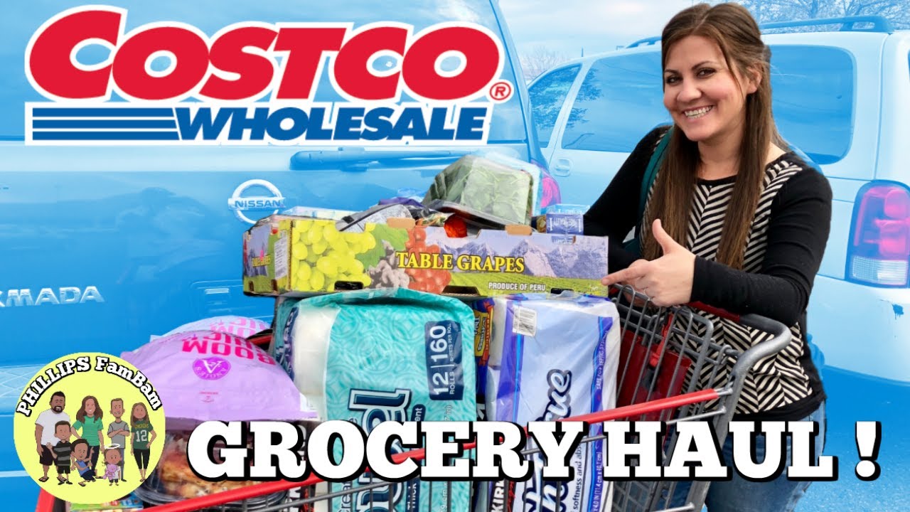 COSTCO GROCERY HAUL | OUR FAMBAM FAVORITES at COSTCO | COLLAB w/ PENNIES INTO PEARLS |