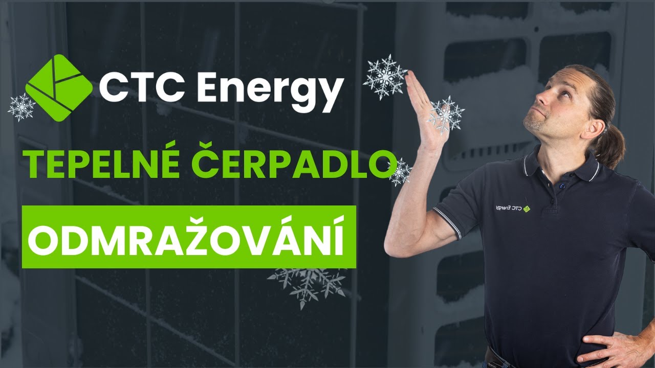Tepelné čerpadlo vzduch voda ❓ jak funguje 💧odmrazování💧 (2021) | CTC Plzeň