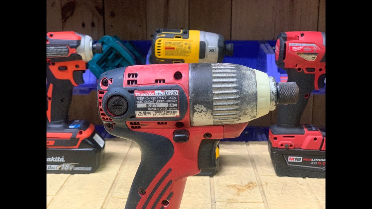 Vệ sinh, làm mới, phục hồi và đóng pin máy bắn vít Makita TD123