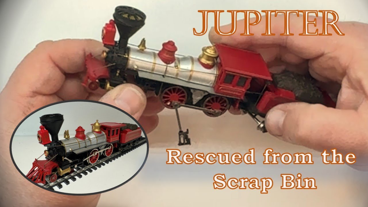 Bachmann / Airfix 4-4-0 Jupiter Scrap Find. Will it run again?