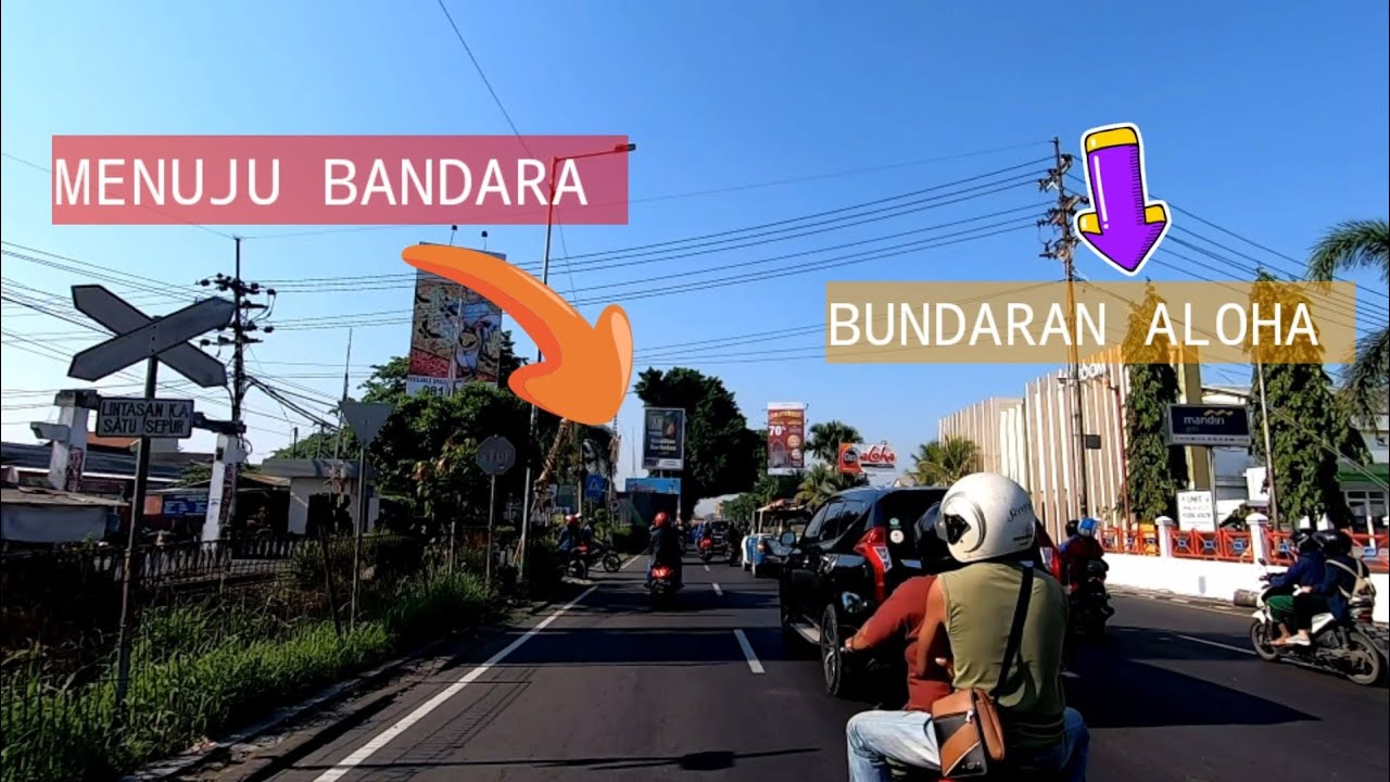 PERJALANAN MENUJU BANDARA  JUANDA SURABAYA VIA ALOHA || MOTOVLOG