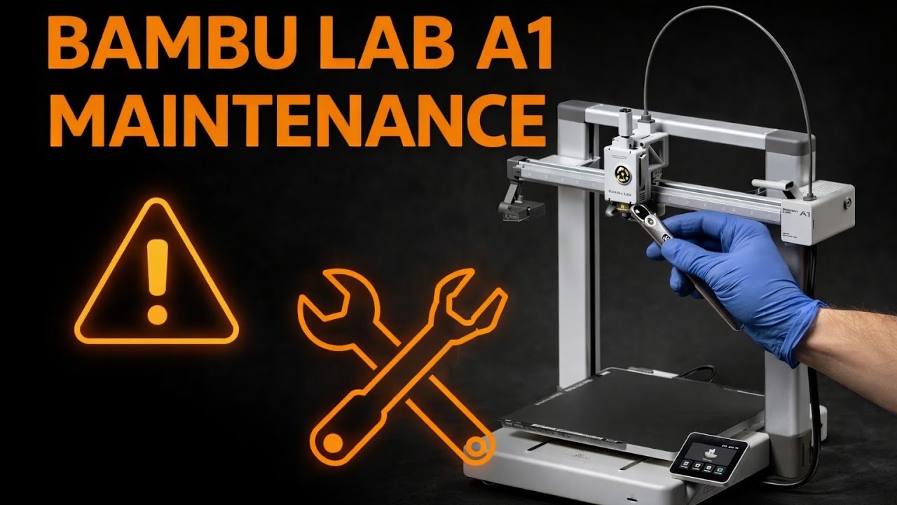 Bambu Lab A1 Maintenance Guide | Keep Your Printer Running Like New