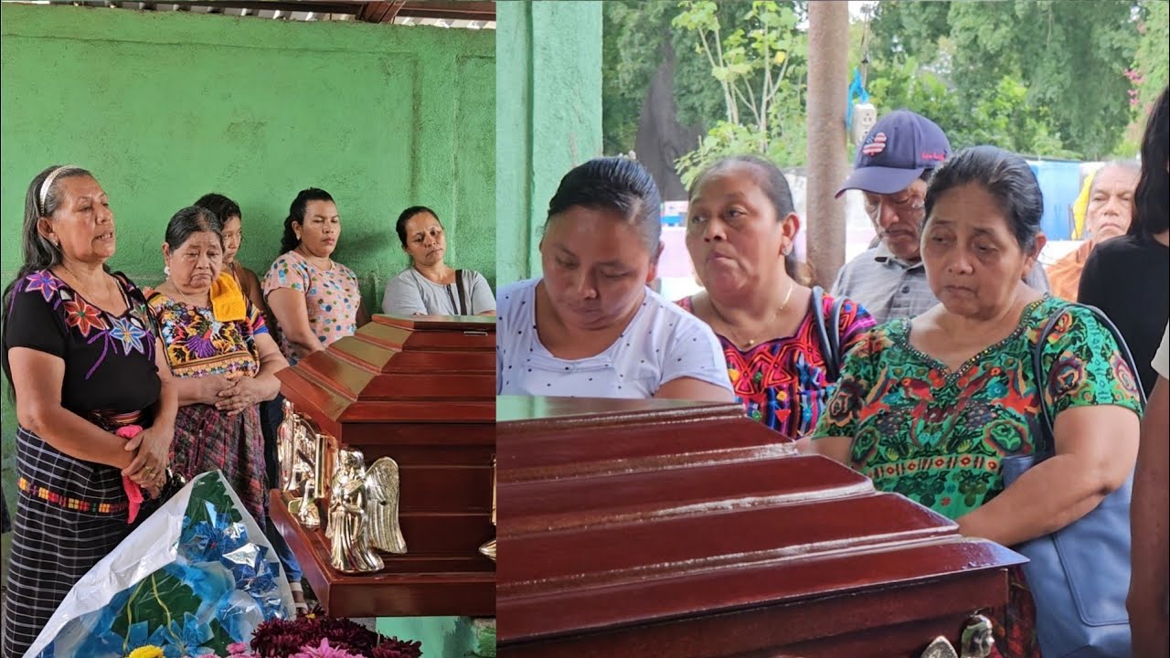 Así fue la despedida de el tio, el último adiós en el sementerio las hermanas de mi mama c despiden😢