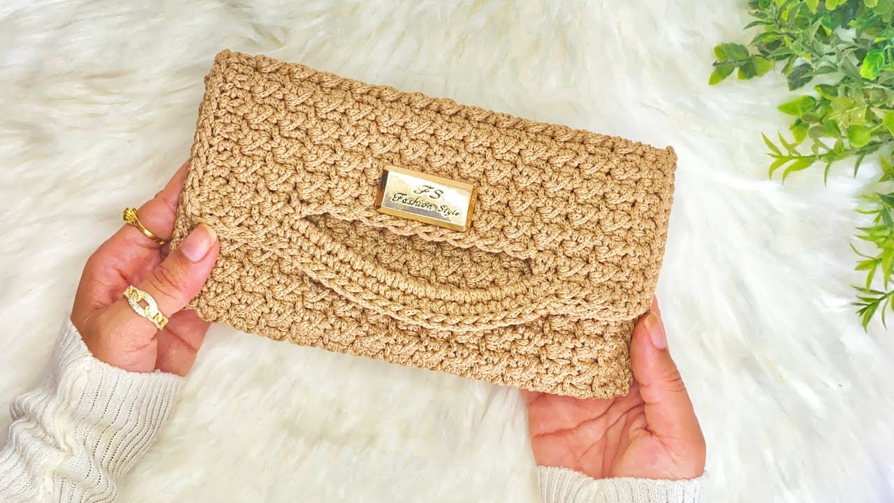 EASY CROCHET BAG TUTORIAL