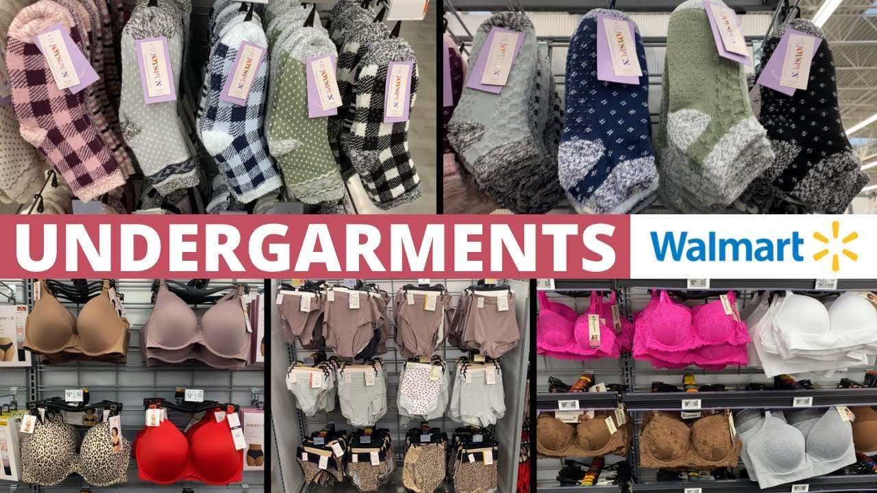 💛NEW WALMART UNDERGARMENTS ARE IN STOCK‼️WALMART SHOP WITH ME | WALMART INTIMATES | WALMART BRAS