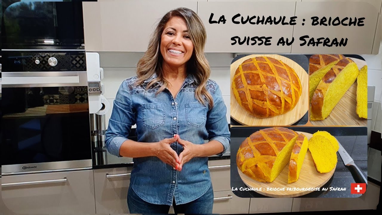 La cuchaule : une brioche ultra moelleuse au safran d'origine de Fribourg en suisse