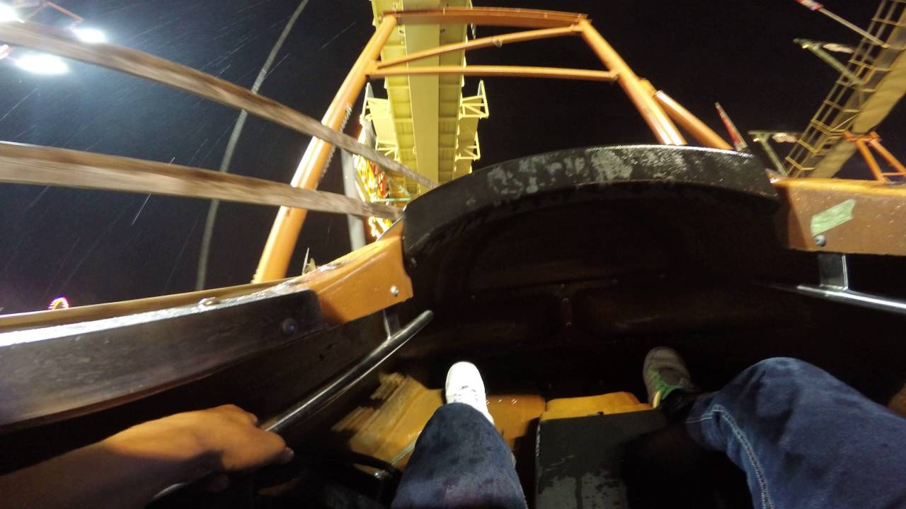 Wildwasserbahn 3(Löwenthal)-Onride-Cranger Kirmes 2016