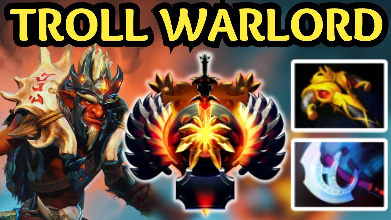 🔥 TROLL WARLORD CARRY IS META — UNSTOPPABLE MANFIGHT | DOTA 2 🔥
