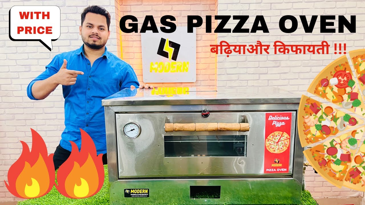 Indian Commercial Gas Pizza Oven | Low Budjet High Quality | GPO Series | For Pizza Selling Business