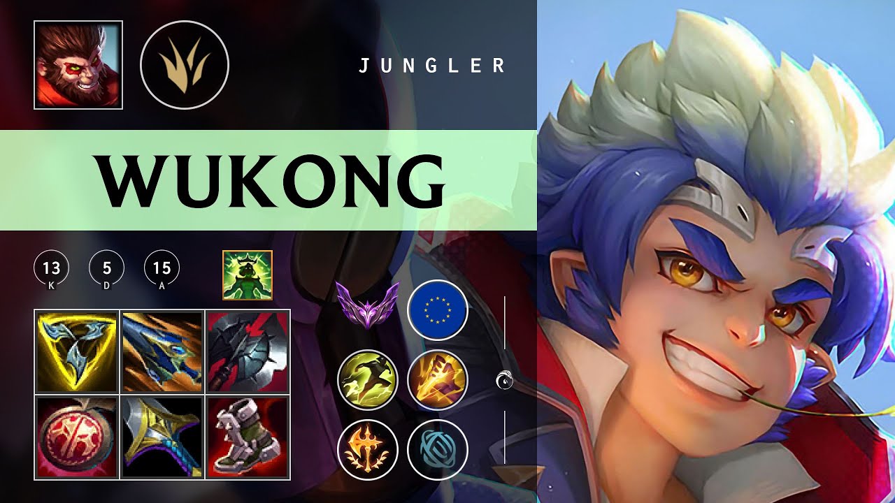 Wukong Jungle vs Kha'Zix - EUW Master Patch 26.03