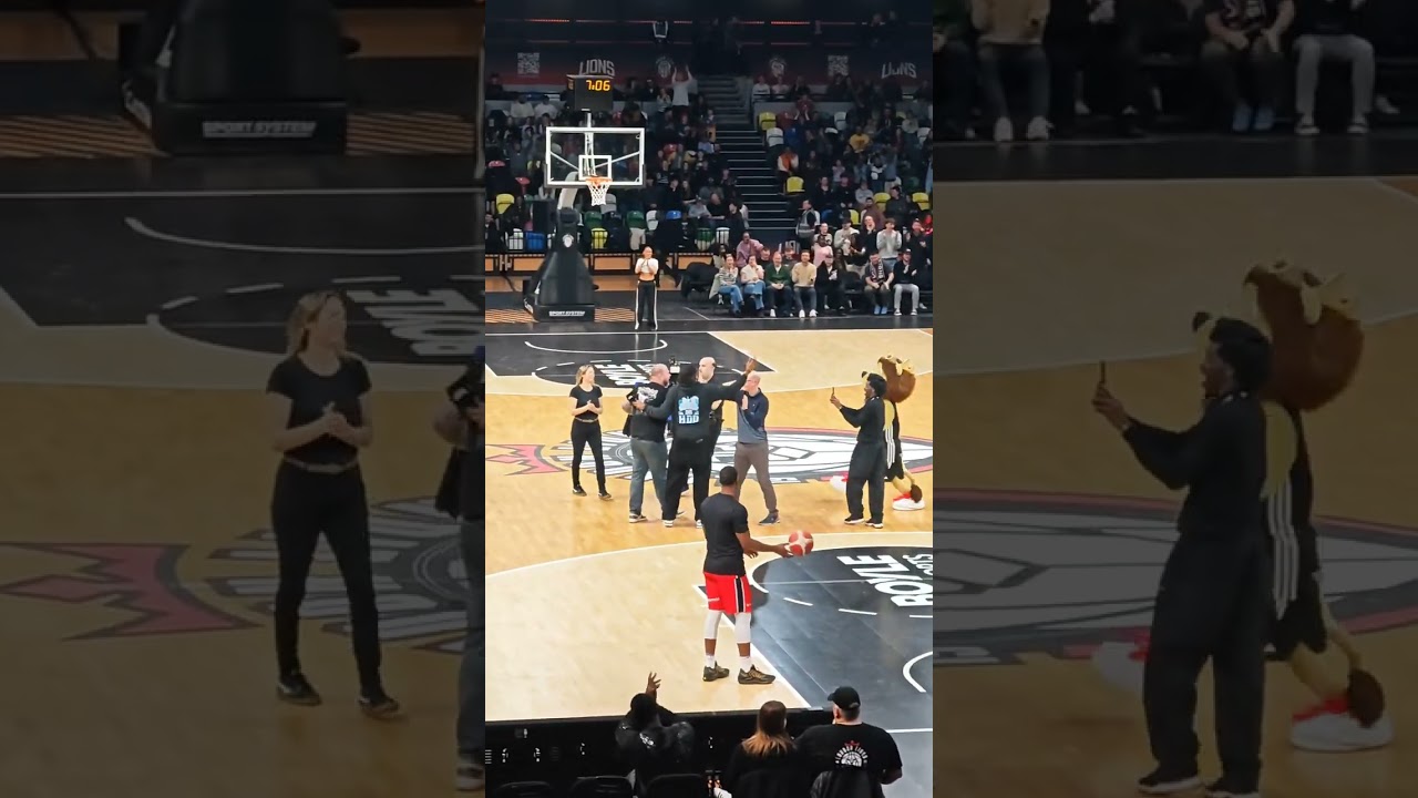London Lions vs Leicester Riders - SLB Championship at Copper Box Arena London #londonlions #london 