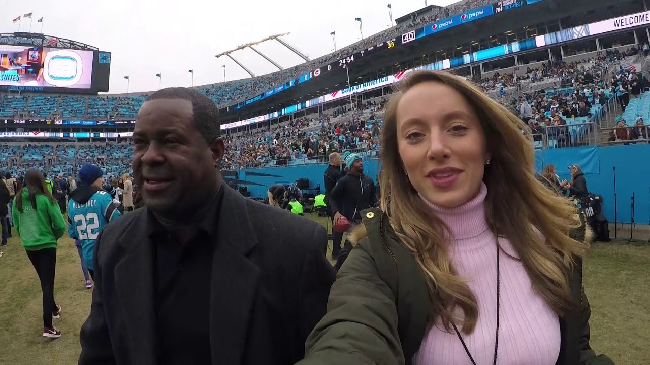 BEHIND THE SCENES LOOK AT CAROLINA PANTHERS GAME DAY | Ashley Stroehlein