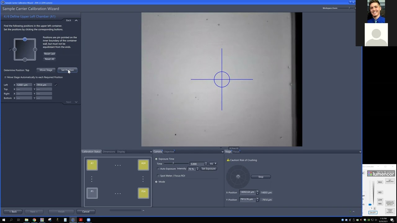 Zeiss 980 Spectral Imaging + Sample Carrier