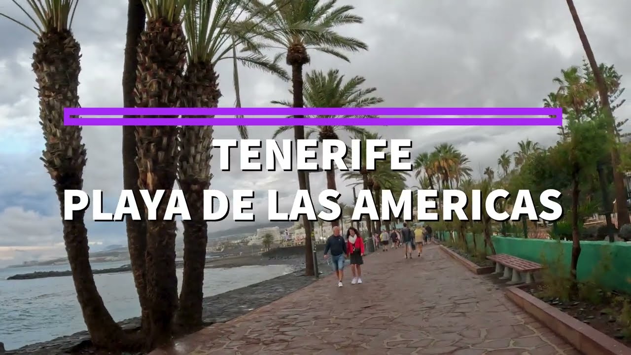 Winter in Tenerife, Spain - Walking Around Playa de Las Americas (Part 3)