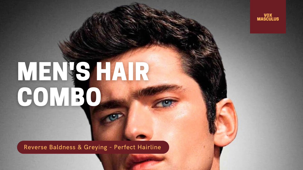 Men's Hair Combo - Full Youthful Hair & Perfect Hairline | Powerful Subliminal