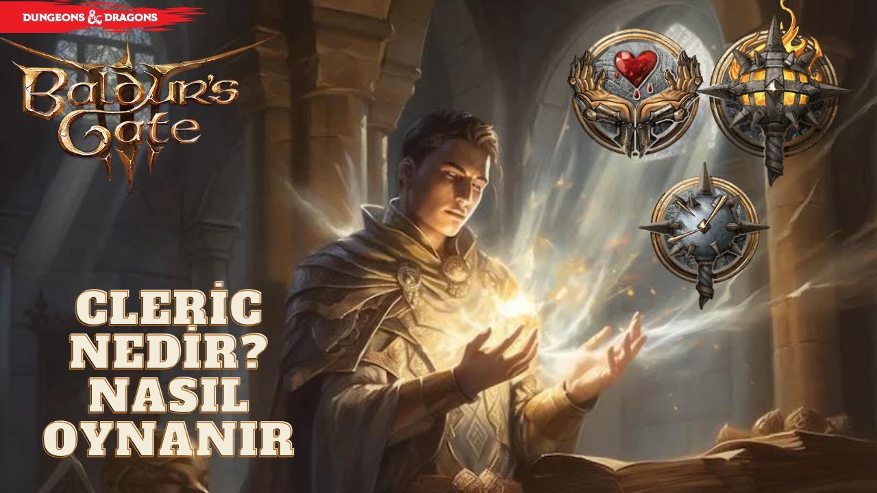 Cleric(rahip) Nedir ?Dnd5e | Level 1-5 arası Altsınıfları Nasıl Oynanmalı?