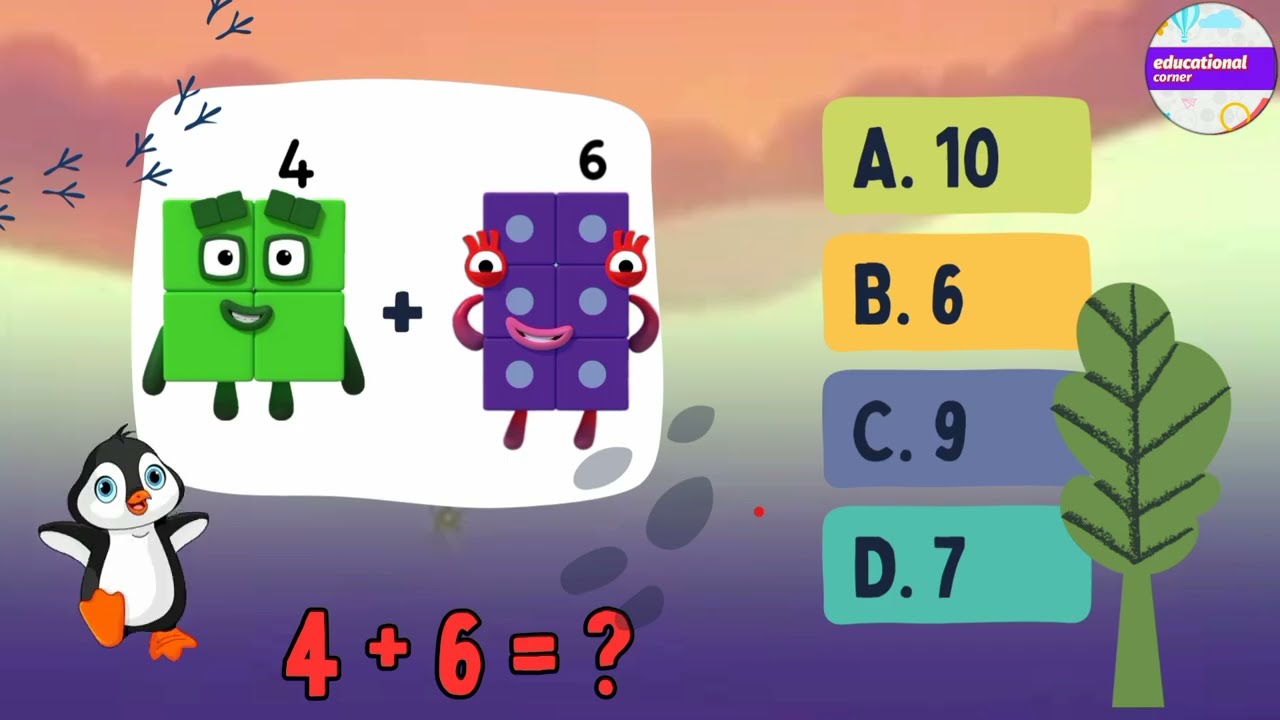 Mathblocks basic addition and subtraction by Educational corner