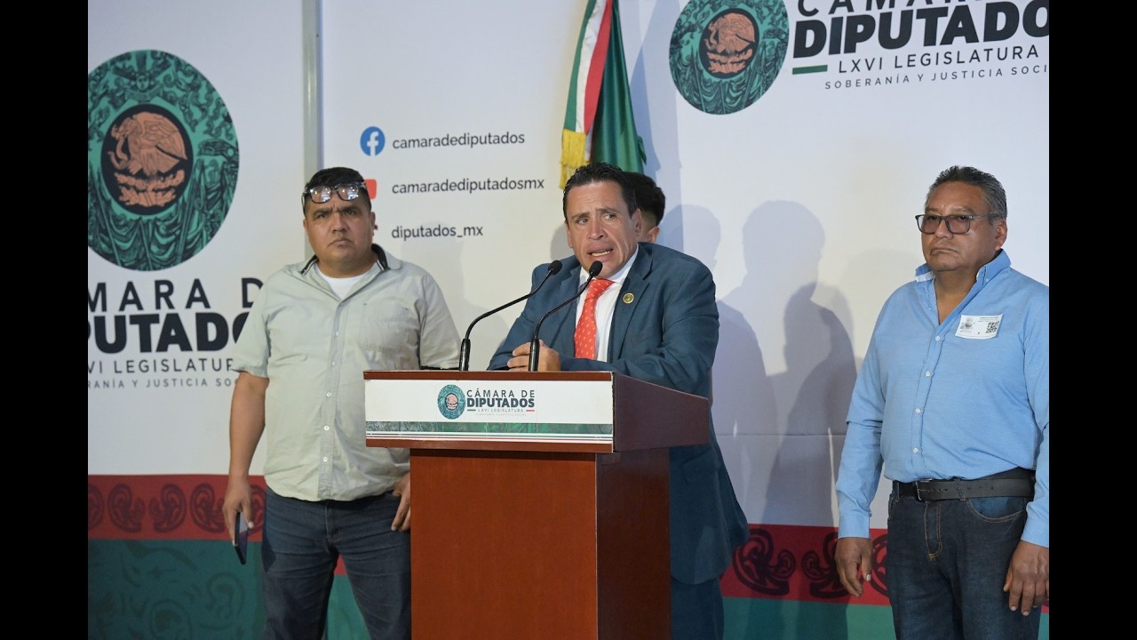 EN VIVO / Conferencia de prensa del Dip. Emilio Manzanilla Téllez (PT)
