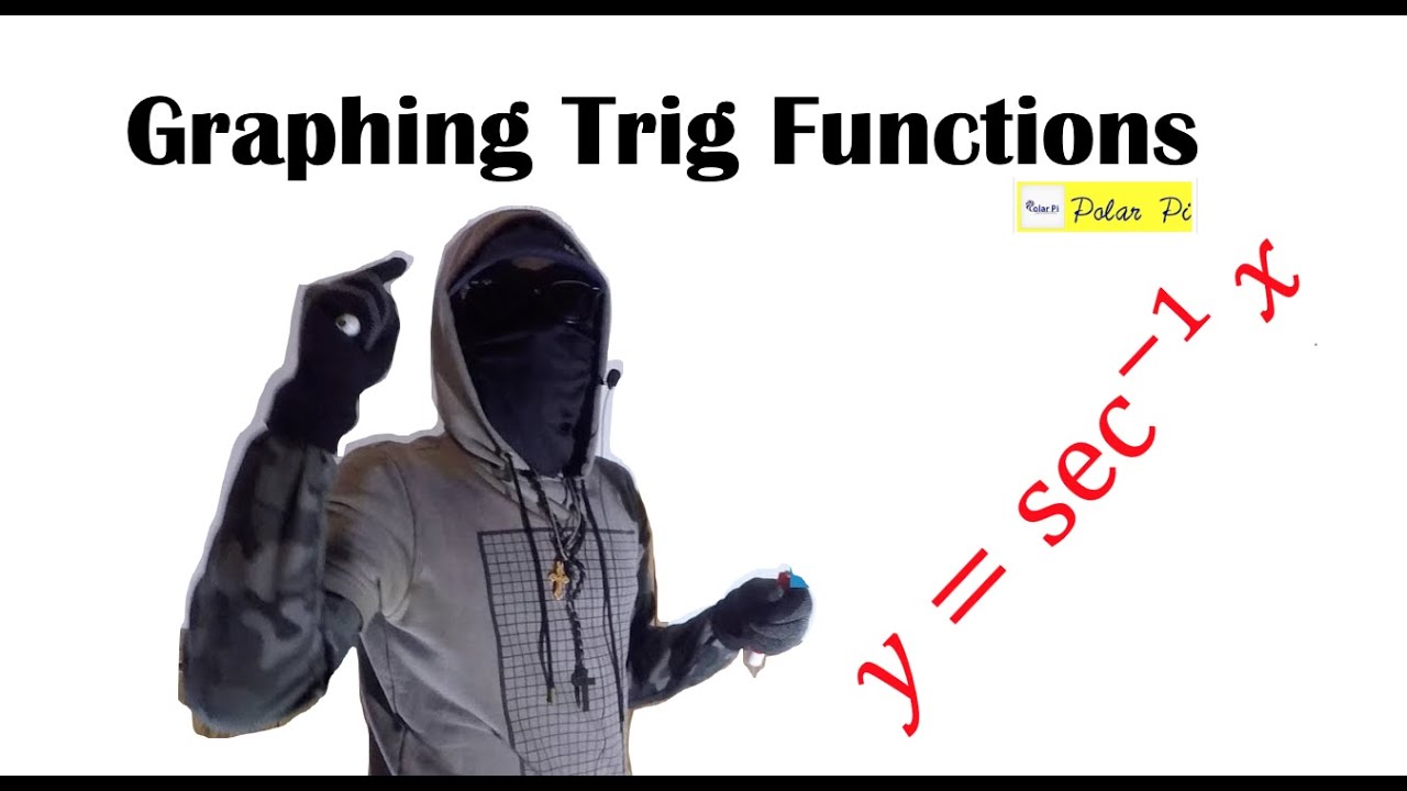 How to Graph ArcSec(x) - Secant Inverse [ Very Fun]