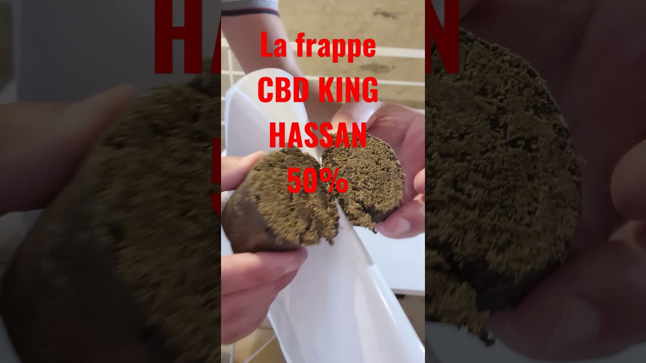 la frappe CBD King Hassan 50 % disponible sur notre site fleurdecbd-shop.com