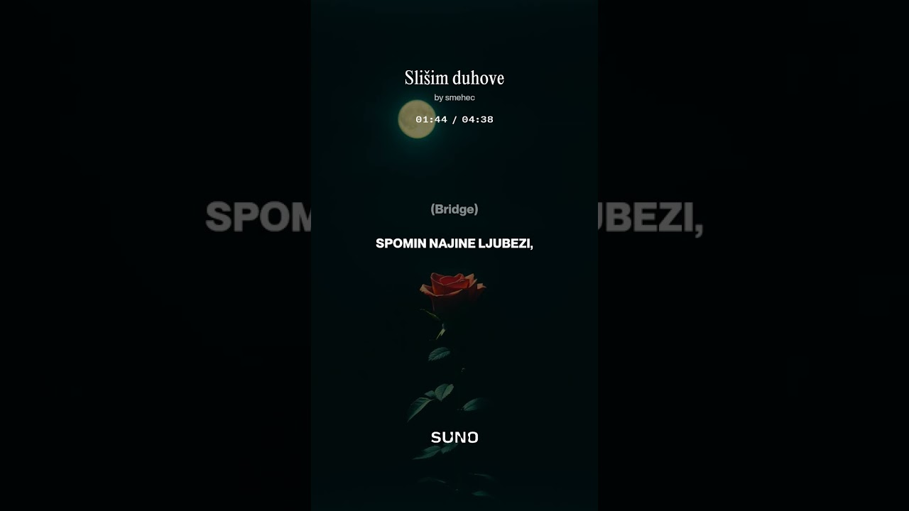 SLIŠIM DUHOVE