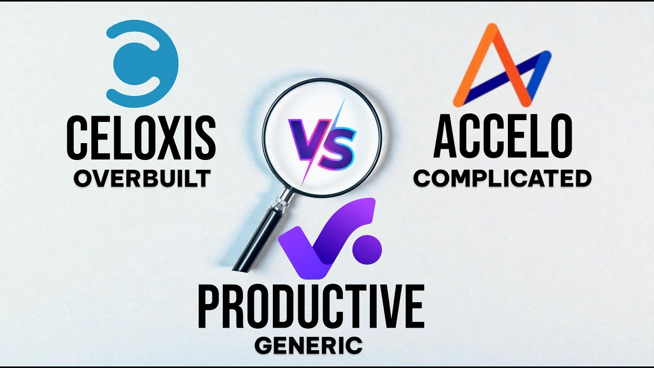 Celoxis vs Accelo vs Productive