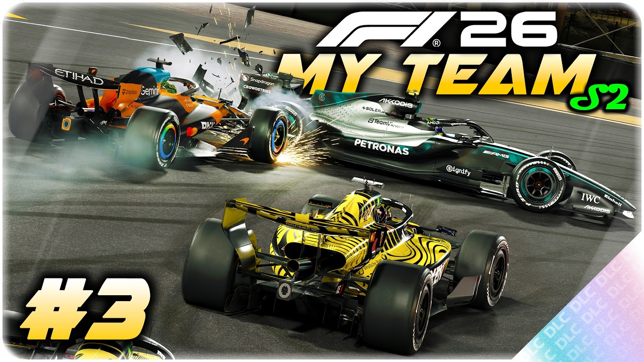 Новая трасса по регламенту 26-го года! Драматичный Бахрейн! | F1 26 MY TEAM CAREER S2 Часть 3