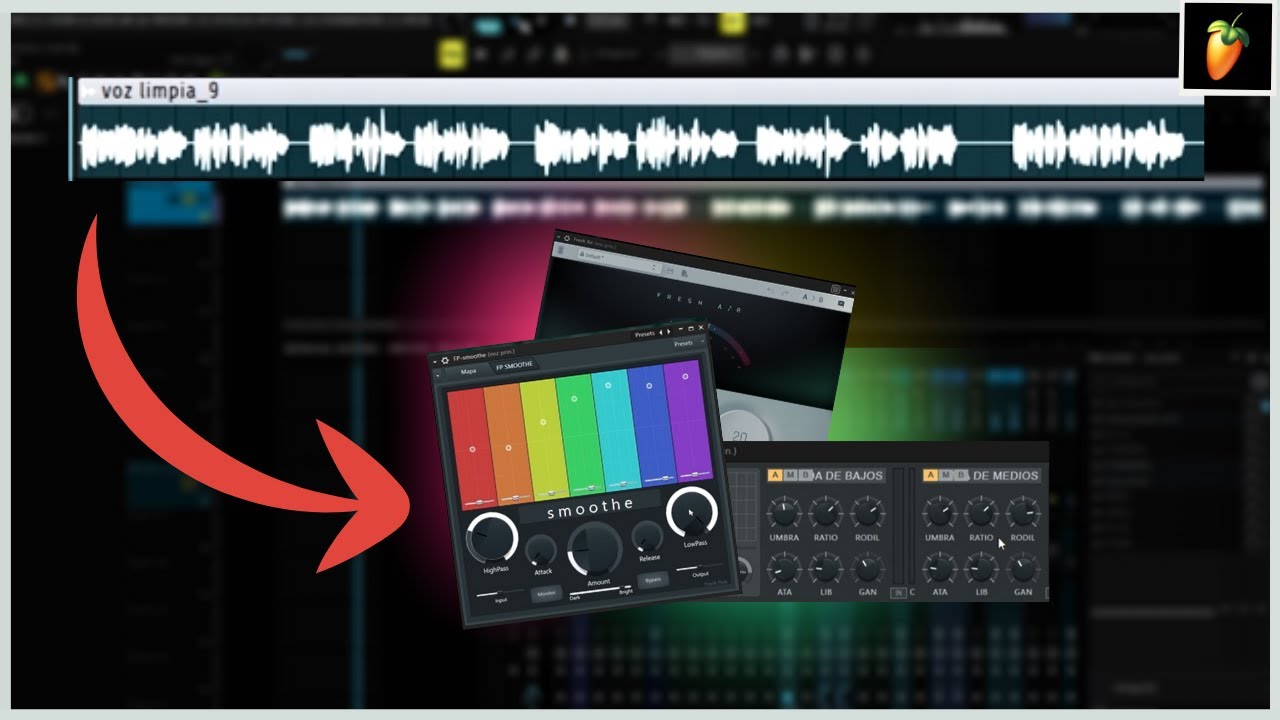 con estos PLUGINS le doy SUAVIDAD, ARMONICOS Y CONTROL a mi VOZ | FL Studio 20 - 25