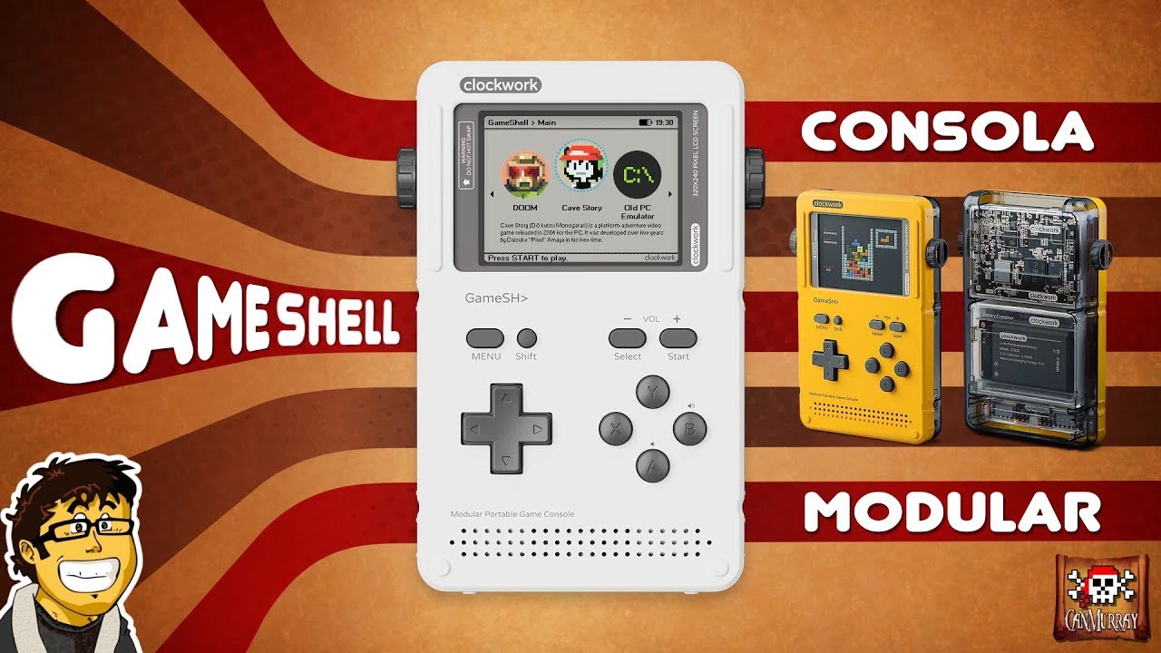 GameShell Clockwork | Consola Modular Retro | Clockwork OS | Open Source | Espa&ntilde;ol | CanMurray [HD]