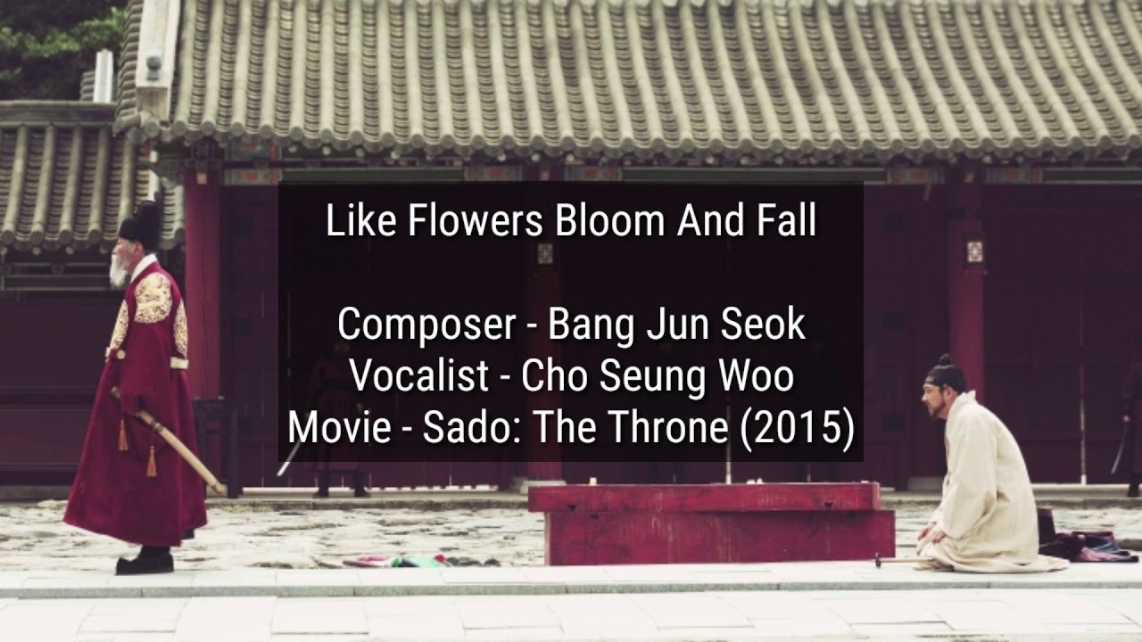 Cho Seung Woo - Like Flowers Bloom And Fall (mym sub)