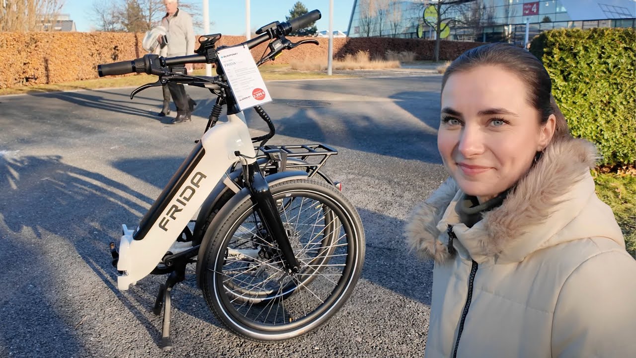 Wohnmobil Camping Mini E-Bike 2025 ❌ Blaupunkt FRIDA Faltrad