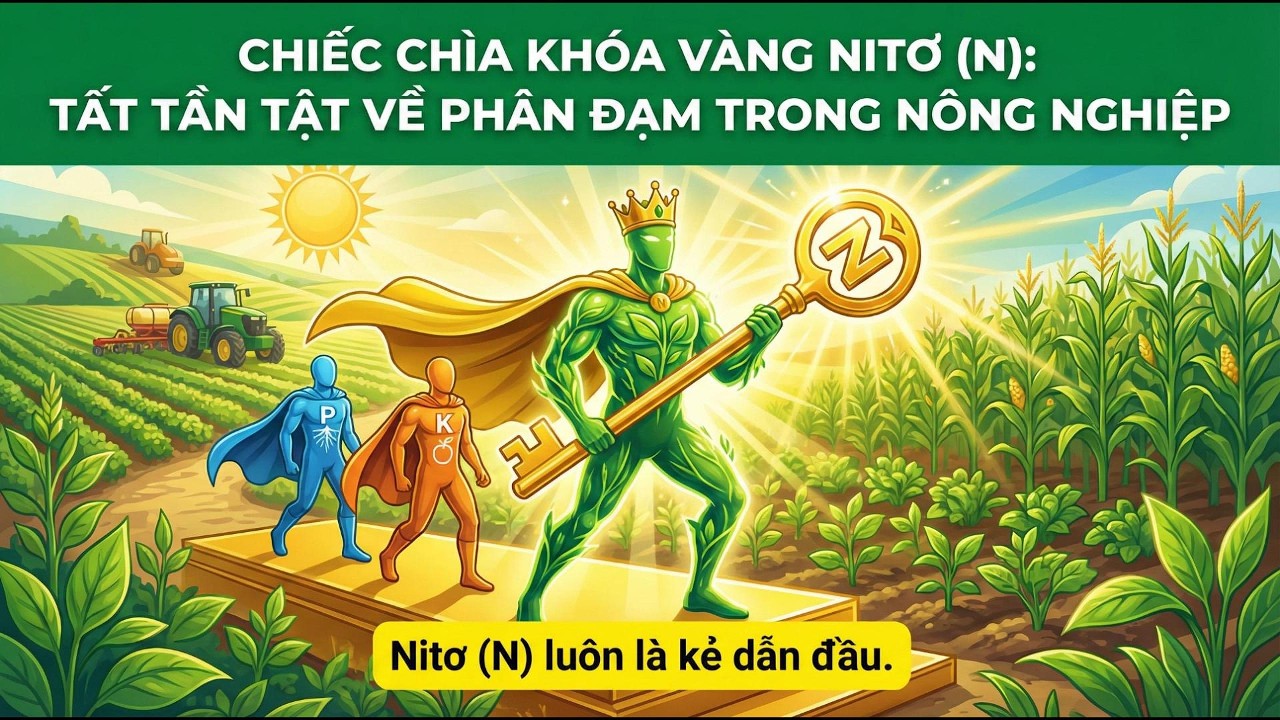 Tuyệt Chiêu Bón Đạm (N): Tiết Kiệm 30% Chi Phí, Năng Suất Đỉnh Cao