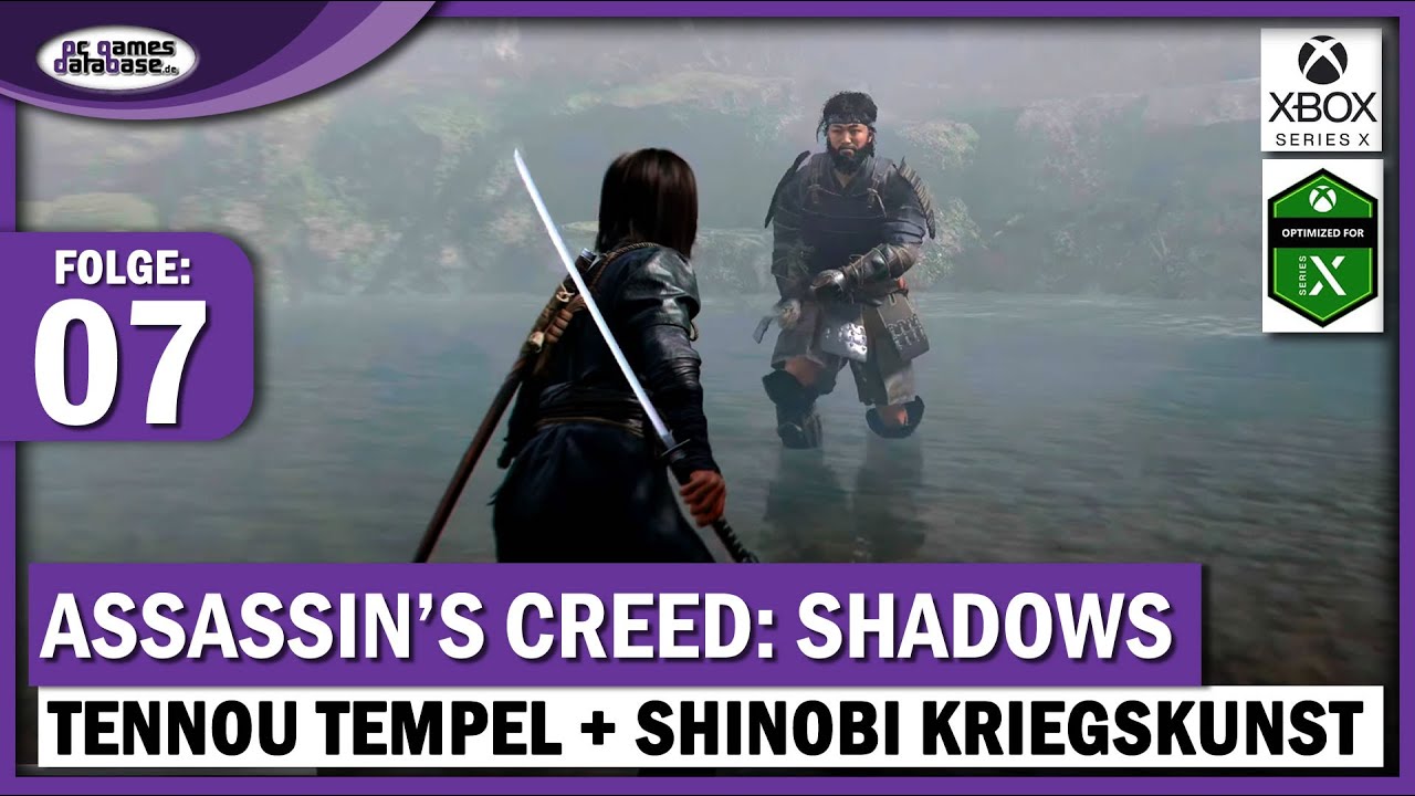 Assassin’s Creed Shadows - 7 - Ein Hundeleben + Tennou Tempel: Alle verlorenen Seiten finden