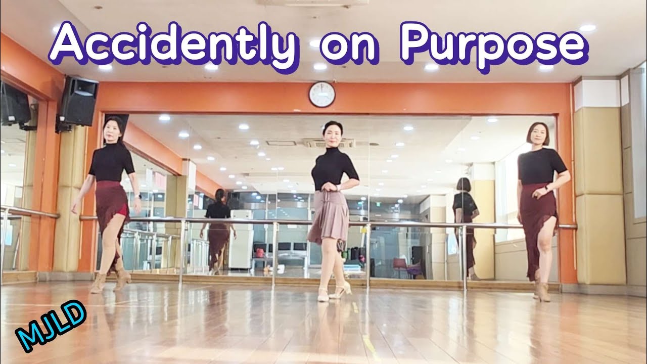 Accidently on Purpose Line Dance/Риа Вос (Нидерланды) — октябрь 2025 г.