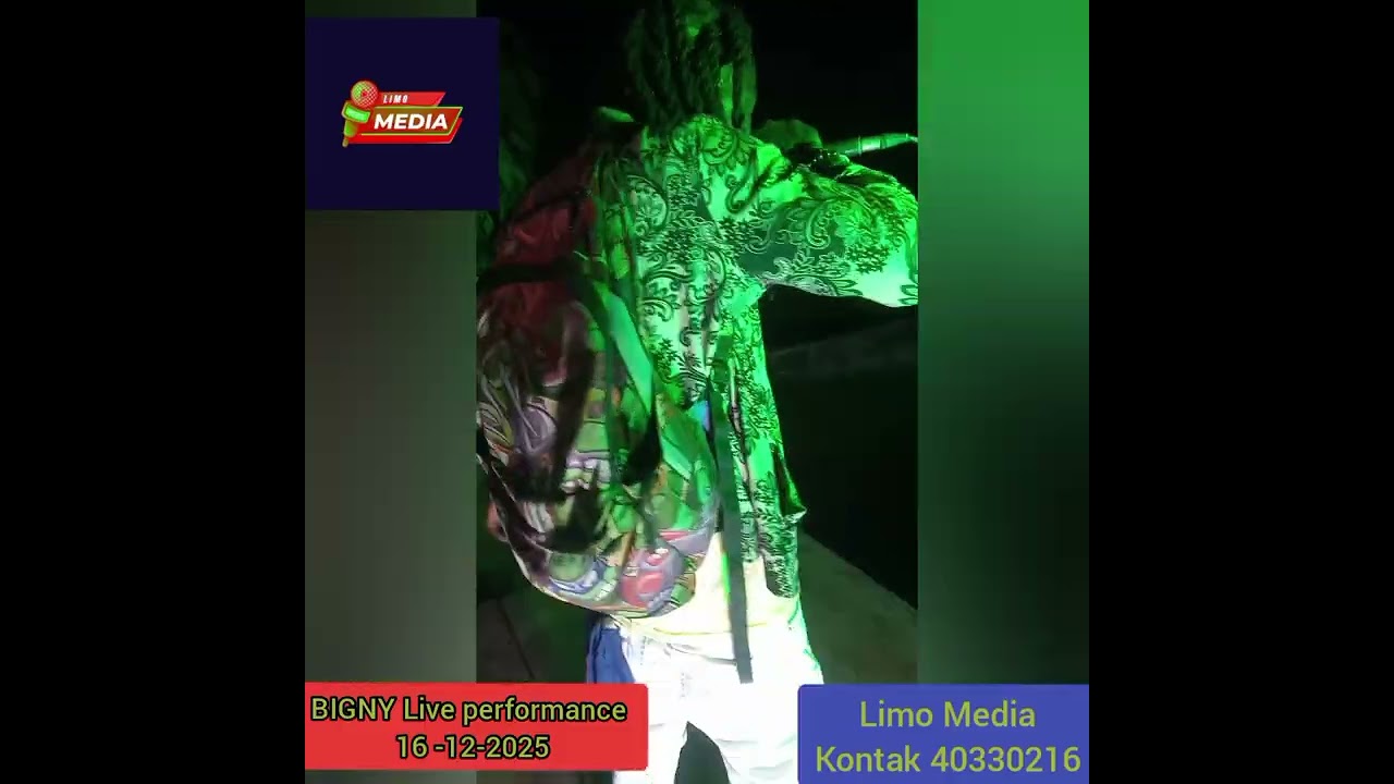 Live performance BIGNY 16-12-2025