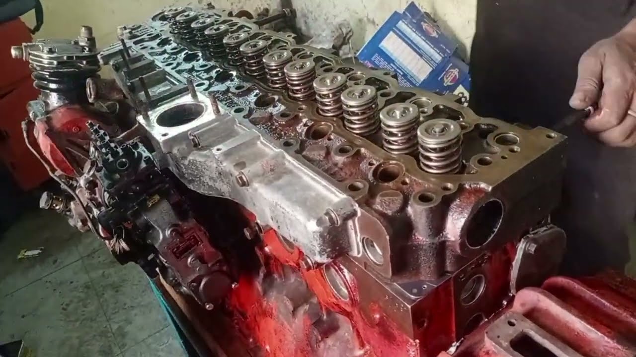 How To Ashok Leyland || HINO Engine Head Gasket Replacement ||