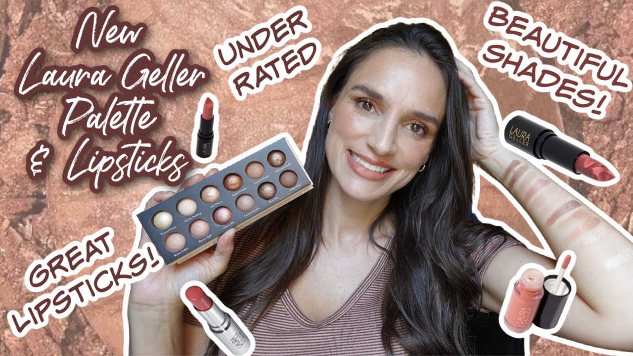 Laura Geller Holiday Palette & Lipsticks The Delectables Baked Eyeshadow Palette Midnight Munchies